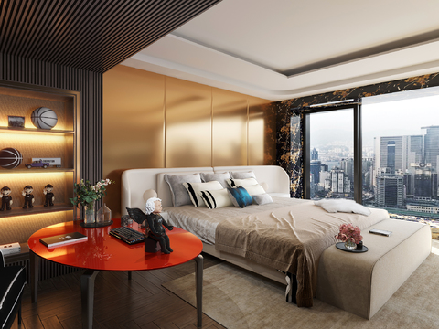 Qiu Deguang Design-Modern Bedroom