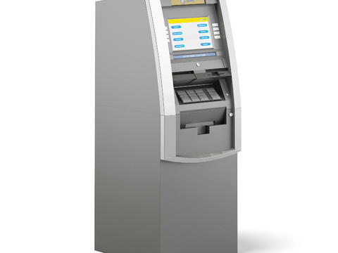 Modern Automatic Ticket Vending Machine