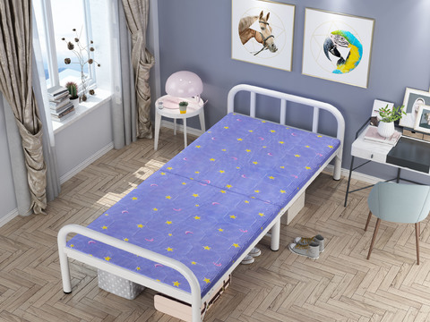 Nordic Fabric Single Bed