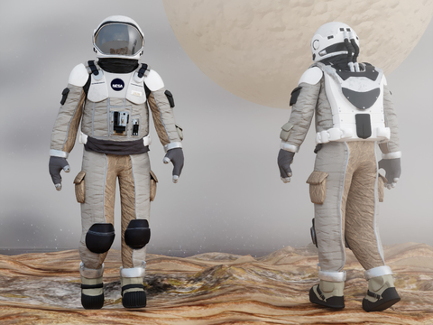 Modern Astronaut Space Suit