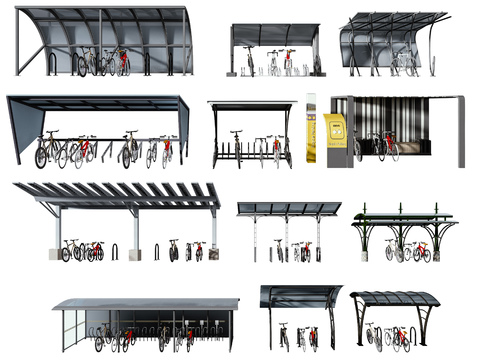 Modern Bicycle Awning