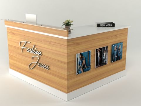 Modern reception desk for free