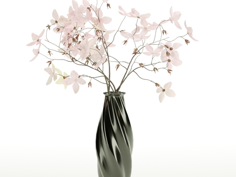 Modern minimalist shaped ceramic vase floral display free