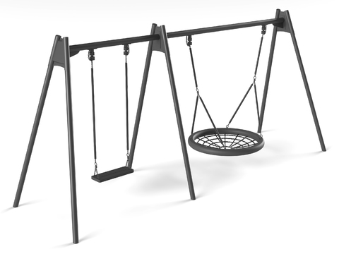 Children's swing play equipment