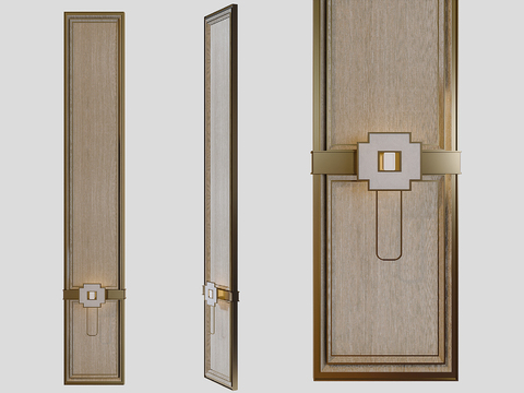 Neo-Chinese Style Panel dado broken