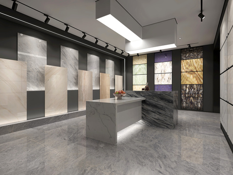 Modern Marble Tile Showroom