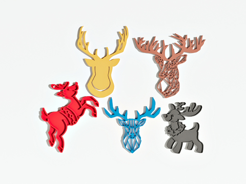 Modern Cartoon Animal Wall Decoration Pendant