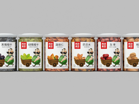 Modern Dried Fruit Packaging