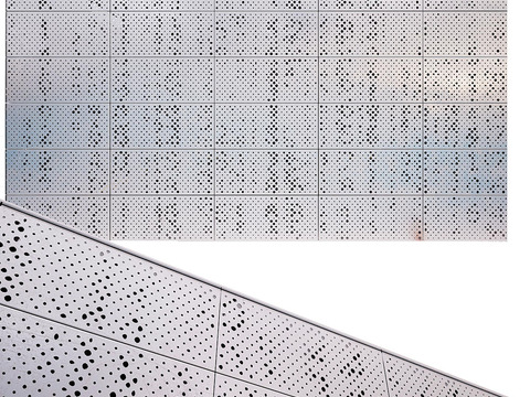 punched plate perforated plate metal plate