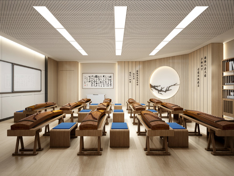 New Chinese Guzheng Classroom