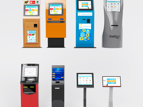 Modern display machine registration machine self-service machine terminal