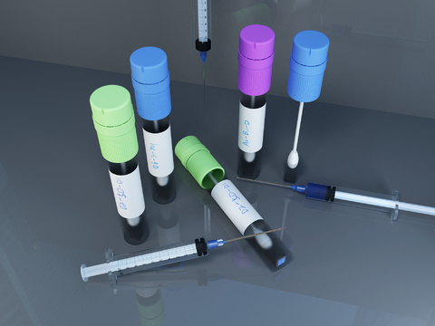 Modern Medical Syringe