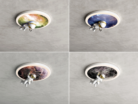 Star ceiling lamp cartoon ceiling lamp kids Bedroom ceiling lamp