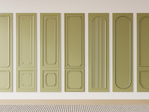 French wainscot wall dado