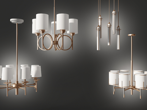 New Chinese Chandelier Combination Free