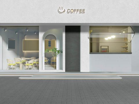 Modern coffee shop