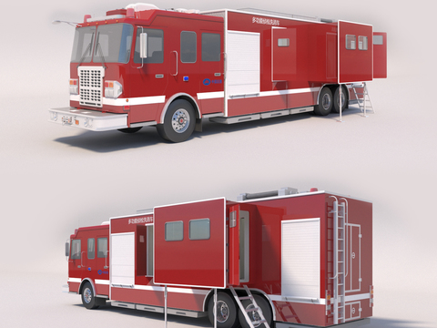 modern fire truck