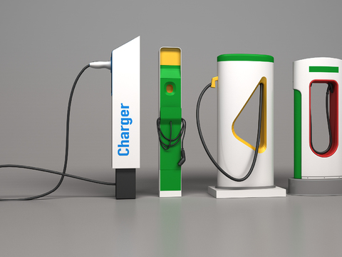 Modern new energy vehicle charging pile