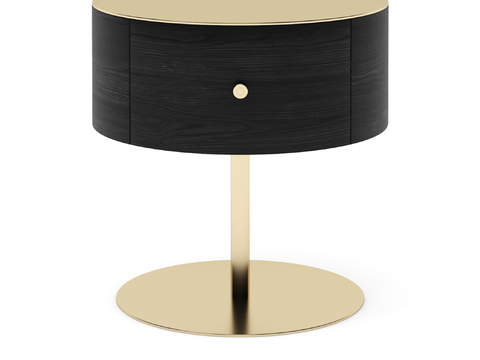 Modern Affordable Luxury Style Creative Bedside Table Free 3d Items