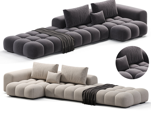 MISSANA corner sofa soft sofa