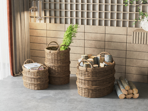 Quiet Wind Bamboo Basket