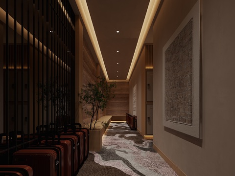 Quiet SPA Corridor