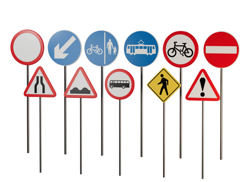 Road Warning Signs Road Signs Safety Warning Signs