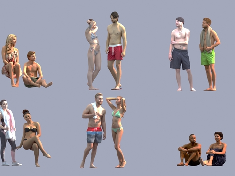 Swimsuit Figures Hot Springs People