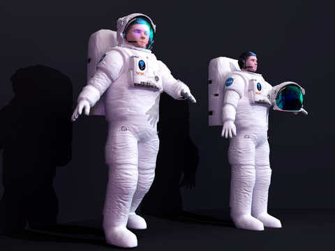 Modern Space Station Astronauts