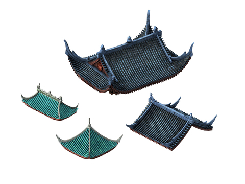 Chinese roof eaves