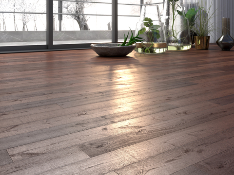 Modern dark wood floor free