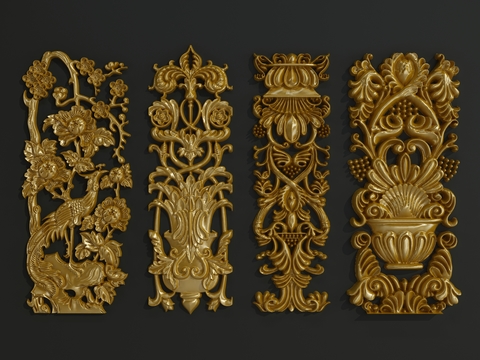 European-style Metal Carving