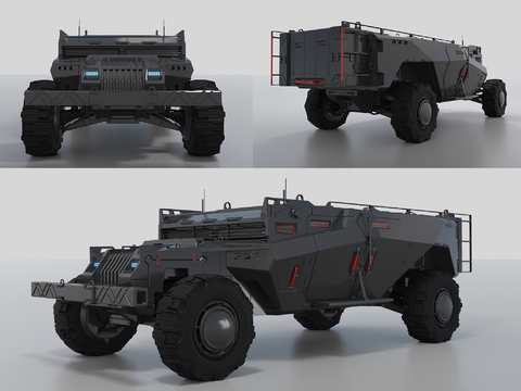 modern military armored vehicle