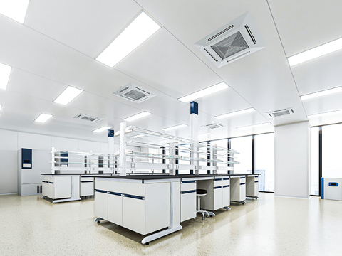 Laboratory corridor