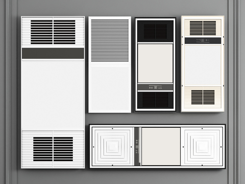 Modern exhaust fan vent