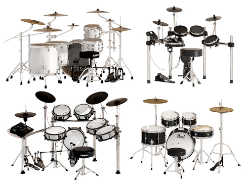 drum set music equipment