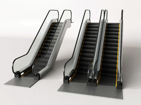 Mall Elevator Escalator