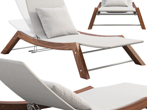 Modern Beach Outdoor Lounger