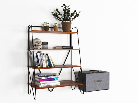 Modern Iron Storage Rack Free