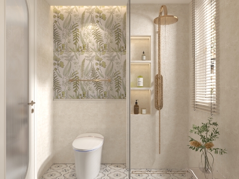 Affordable Luxury Style Toilet Bathroom Free