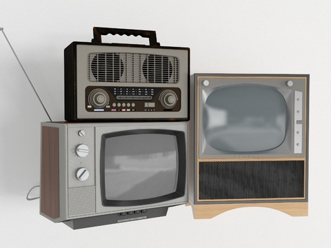 Modern old-fashioned TV free