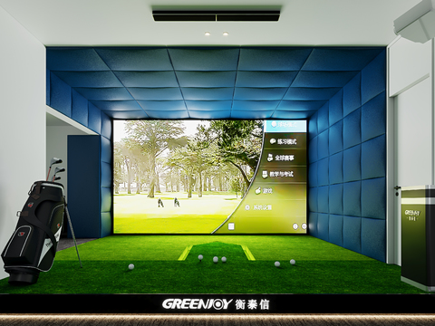 Modern Indoor Golf Club