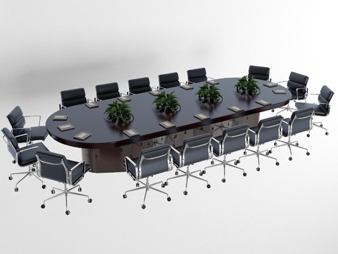 New Chinese Office Meeting Tables and Chairs Free