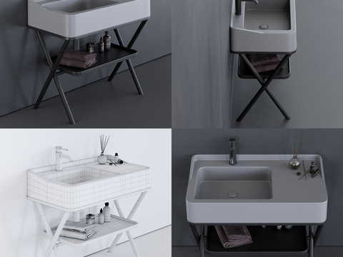 Modern Ceramic Washbasin