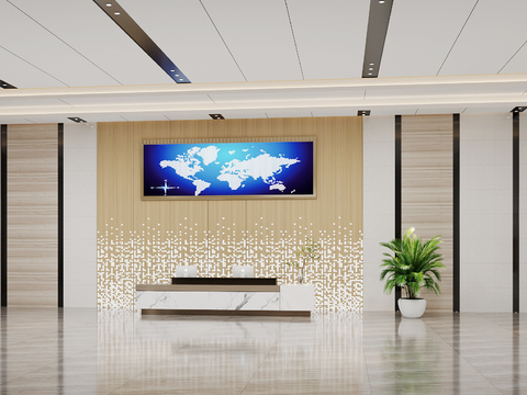 Corporate Lobby Business Lobby