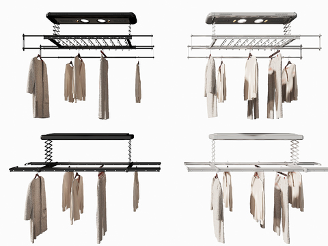 Modern automatic lifting drying rack