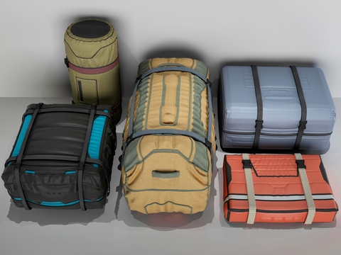 Modern travel bag backpack combination