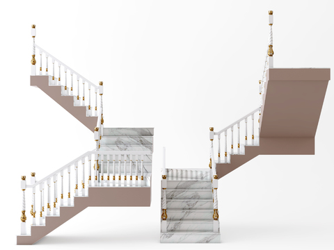 Jane Europe marble corner stairs