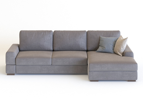 Modern fabric corner sofa free