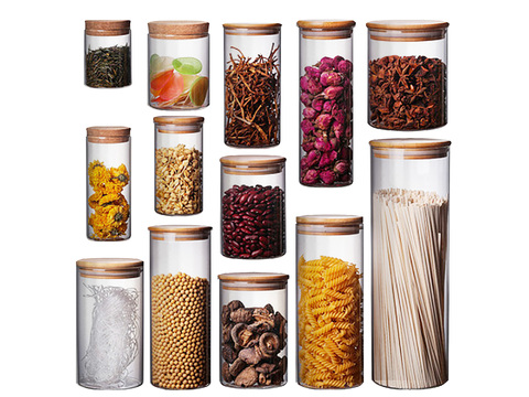 Storage tank Dried chrysanthemum anise Dried mushroom Shrimp slices Soybean